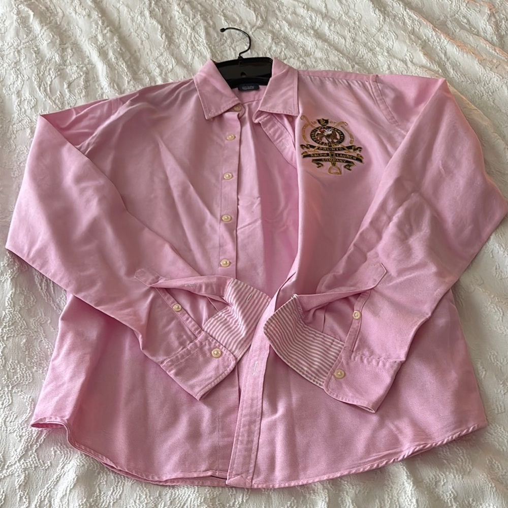 Pink Embroidered women’s Shirt